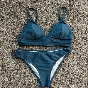 Teal Bikini Set